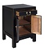 Chinese Bedside Table Onyx Black - Orientique Collection L42xW35xH60cm