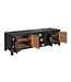 Chinese TV Kast Onyx Zwart - Orientique Collectie B175xD47xH54cm
