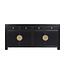 Credenza Cinese Onice Nero - Orientique Collezione L180xP40xA85cm