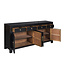 Chinese Sideboard Onyx Black - Orientique Collection W180xD40xH85cm