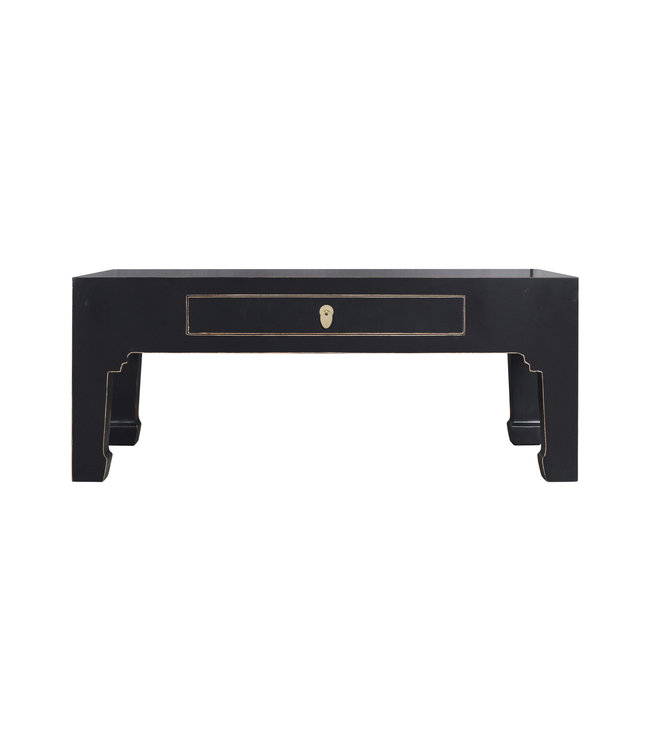 Chinese Coffee Table Onyx Black - Orientique Collection W110xD60xH45cm