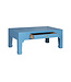 Tavolino Salotto Cinese Azzurro Cielo - Orientique Collezione L110xP60xA45cm