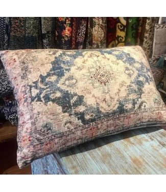 Fine Asianliving Housse de Coussin Indien Fait Main 60x40cm