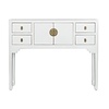 Fine Asianliving Chinese Console Table Snow-white - Orientique Collection W100xD26xH80cm