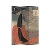 Fine Asianliving Kamerscherm Scheidingswand B120xH180cm 3 Panelen Japanse Mythe