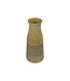 Decorative Vase Mango Wood Handmade in Thailand Grey