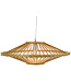 Fine Asianliving Lampe á Suspension en Bambou Fait Main - Zoe L55xP55xH18cm