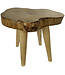 Tree trunk coffee table solid mango wood from Thailand