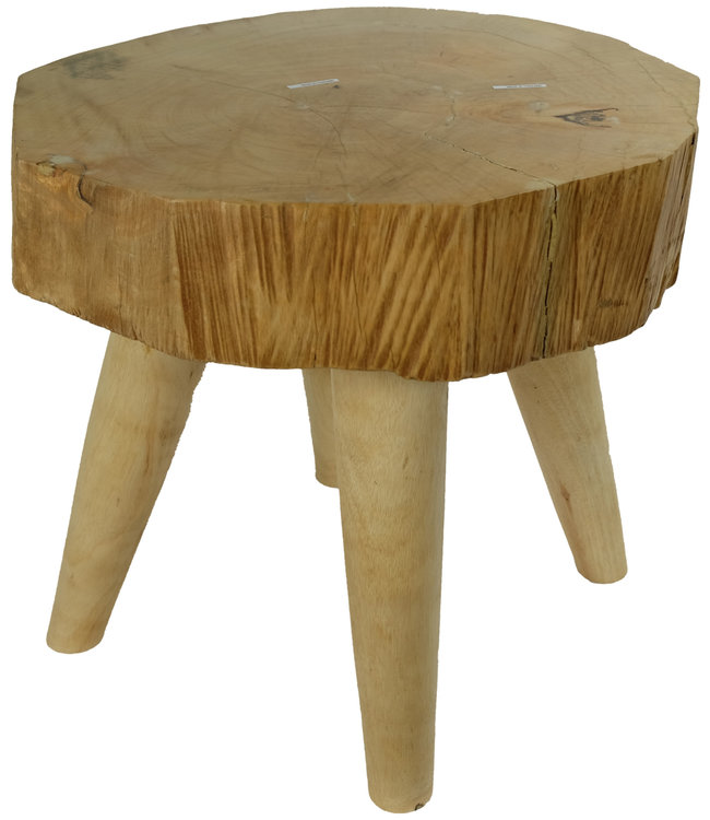 Boomstam Salontafel Massief Mangohout uit Thailand