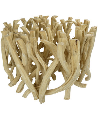 Fine Asianliving Wooden Coffee Table Solid Lianas Branches D80xH45cm