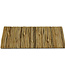 Wooden Wall Coat Rack Massief Mango Wood Handmade Thailand W80xH30xD5cm