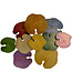 Lotus Leaf Painting Sustainable Wall Art 3D Multicolour