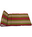 Coussin Thaïlandais Triangulaire Matelas 3 Parties XXXL 80x190x7cm Rouge Vert