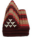 Thai Cushion Three-fold 80x190cm Triangle Cushion XXXL 8 Roll Seat