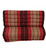 Coussin Thaï Triangulaire avec Matelas 3 Parties XXXL - 90x190cm - Bordeaux