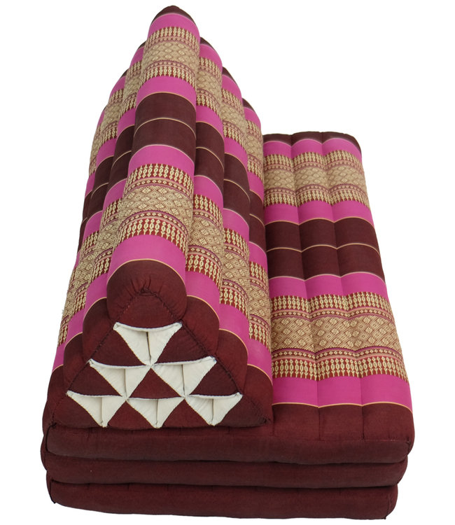 Thai Cushion Three-fold 80x190cm Triangle Cushion XXXL 8 Roll Seat