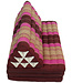Coussin Thaïlandais Triangulaire Matelas 3 Parties XXXL 90x190cm Rose