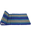 Coussin Thaïlandais Triangulaire Matelas 3 Parties XXXL 80x190x7cm Océan Bleu