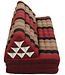 Coussin Thaïlandais Triangulaire Matelas 3 Parties XXXL 90x190cm