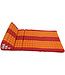 Coussin Thaïlandais Triangulaire Matelas 3 Parties XXXL 90x190cm Orange