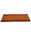 Matelas Thaï Enroulable en Coton et Kapok - 50x190cm - Orange