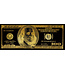 Pop Art Dollar Note Oro Negro An150xAl60cm