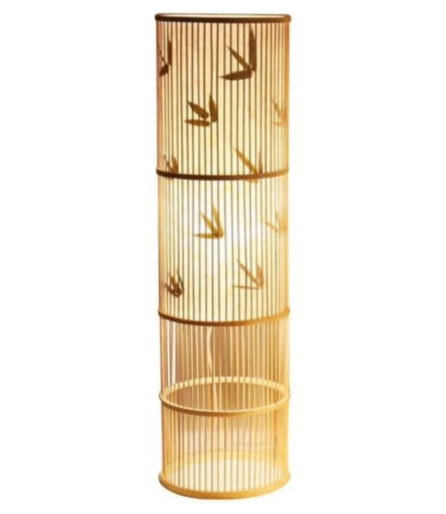 Floor Lamp Bamboo Handmade - Sylvie D28xH100cm