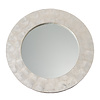 Fine Asianliving Round Wall Mirror Capiz Frame Handmade Mother-of-Pearl D61cm