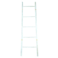 Bamboe Ladder Wit 45x150cm Handgemaakt in Thailand