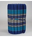 Colchón Tailandés Enrollable 190x50x4.5cm Océano Azul