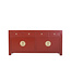 Chinese Sideboard Ruby Red - Orientique Collection W180xD40xH85cm