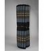 Matelas Thaï Enroulable en Coton et Kapok - 100x200cm - Noir
