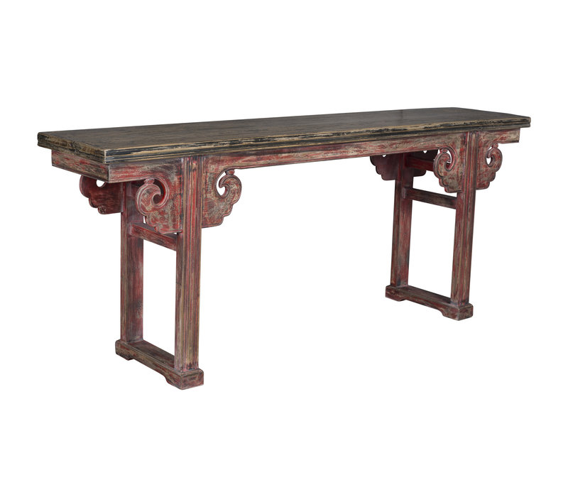 Table d'Autel Console Chinoise Antique