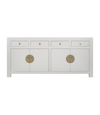 Fine Asianliving Credenza Cinese Moonshine Grigio - Orientique Collezione L180xP40xA85cm