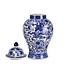 Chinese Ginger Jar Porcelain Dragon Blue White D27xH51cm