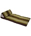 Thai Cushion Three-fold 80x190x7cm Triangle Cushion XXXL 8 Roll Seat Green