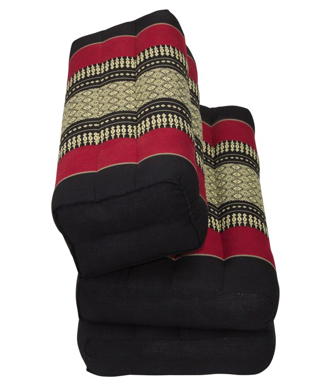 Thai Meditation Mat Foldable 50x75x12cm Red