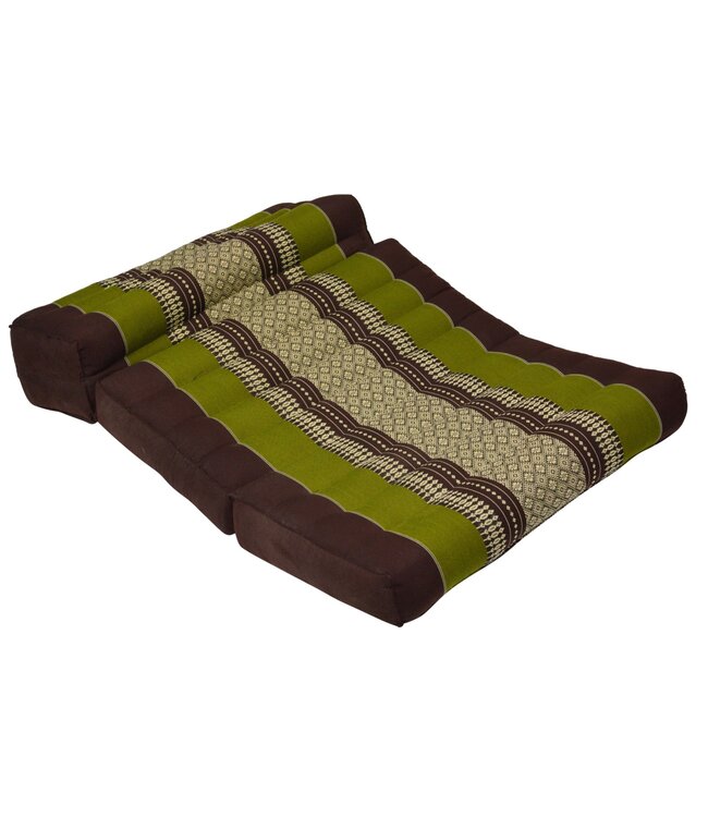 Cuscino Thai Yogaseat 50x75x12cm Materassino da Meditazione Verde