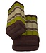 Thai Kissen Yoga Sitz 50x75x12cm Meditation Matte Faltbar Kissenblock  Kapok Grün
