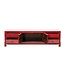 Mueble TV Chino Rojo Alto Brillo An180xP40xAl50cm