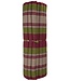 Thai Mat Rollable Mattress 200x100x4.5cm Burgundy Green