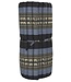 Matelas Thaï Enroulable en Coton et Kapok - 78x190cm - Noir