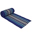 Colchón Tailandés Enrollable 190x50x4.5cm Océano Azul