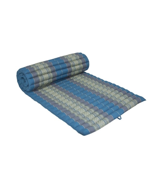 Materasso Arrotolabile Thai 80x200cm Blu