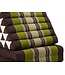 Thai Triangle Cushion Mattress Foldable XL 54x180x6cm Green