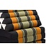 Thai Triangle Cushion Mattress Foldable XL Black Orange