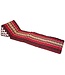 Coussin Thaïlandais Triangulaire Matelas 3 Parties XL 54x180x6cm Rouge