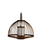 Bamboo Lampshade Pendant Light Handmade - Mabel D40xH40cm