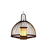 Bamboo Lampshade Pendant Light Handmade - Mabel D40xH40cm