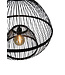 Suspension en Bambou Noir Fait Main - Lucas D50xH40cm